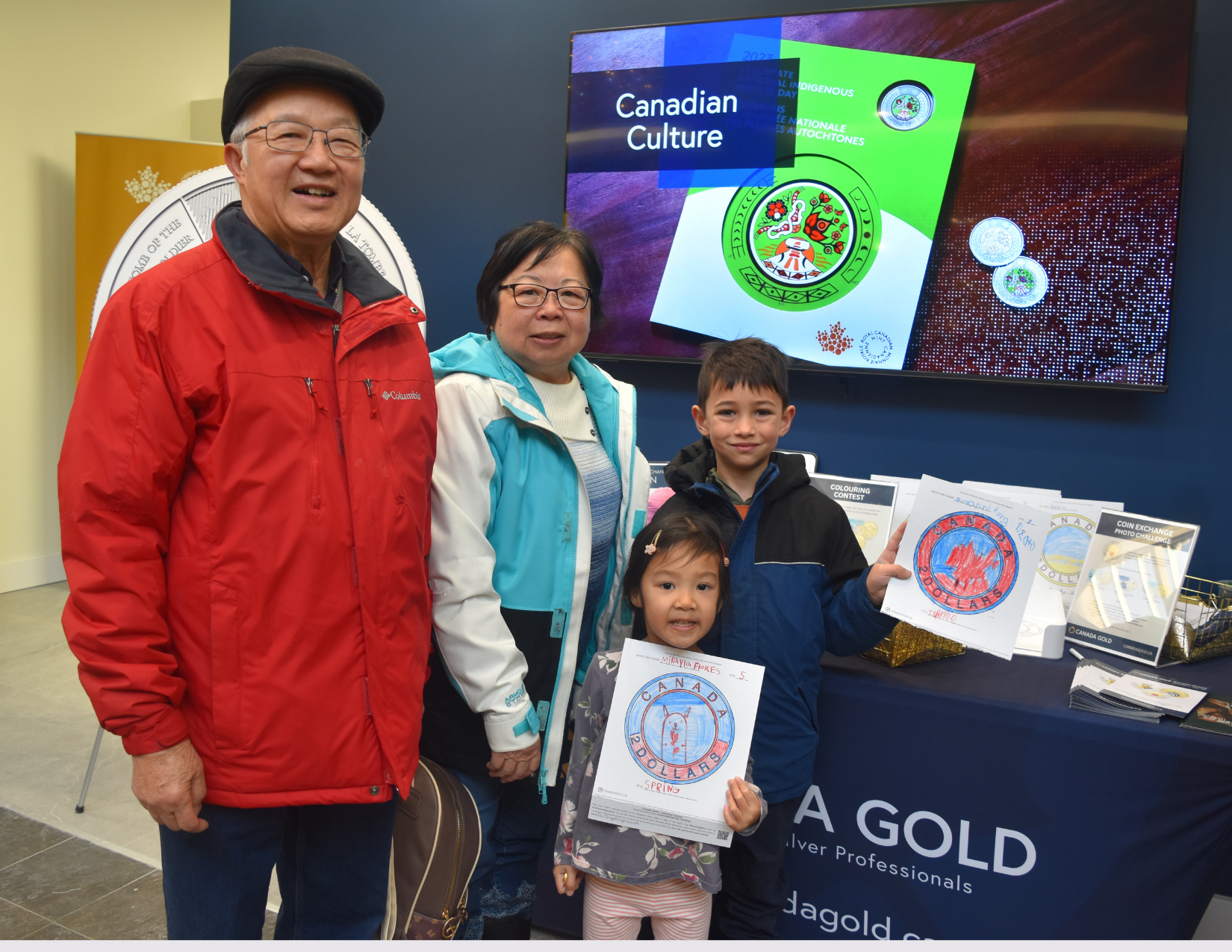 Canada Gold Coin Exchange Colouring Contest